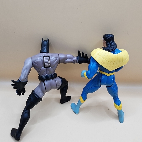 1994 DC Legends of Batman Power Guardian Batman Nightwing 4.5" Kenner - Picture 2 of 6